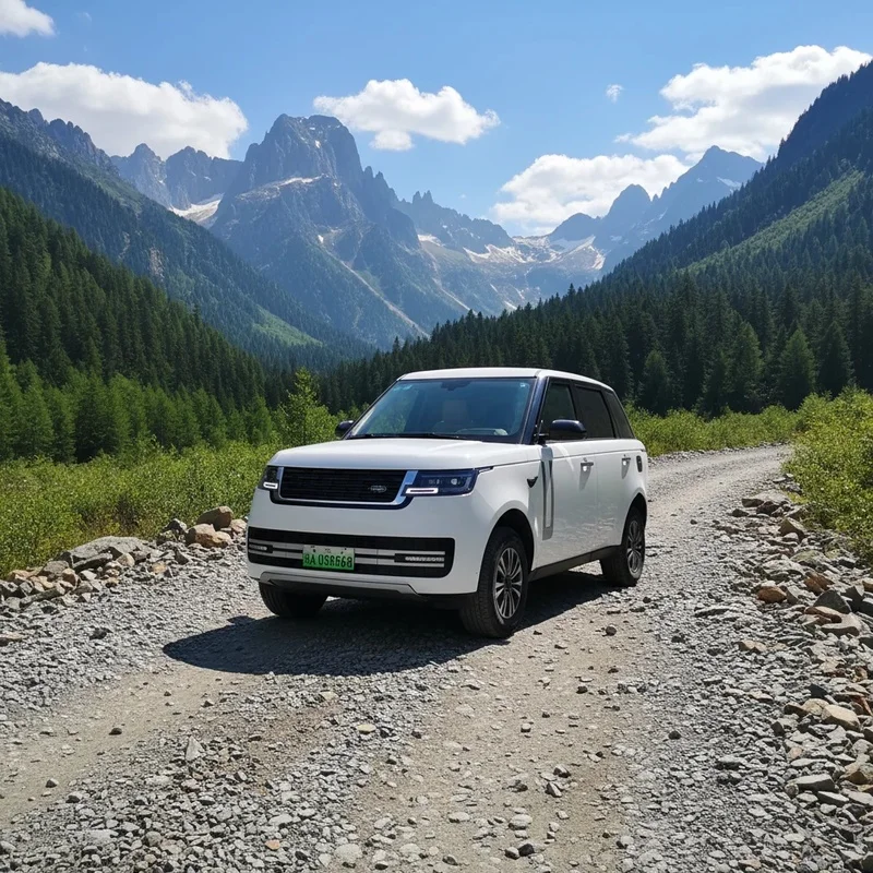 2026 New Energy Vehicle 3500W 5000W AC Motor 5 Seats One-button Start 4 Wheel Car Elderly Adults 401-500km Range