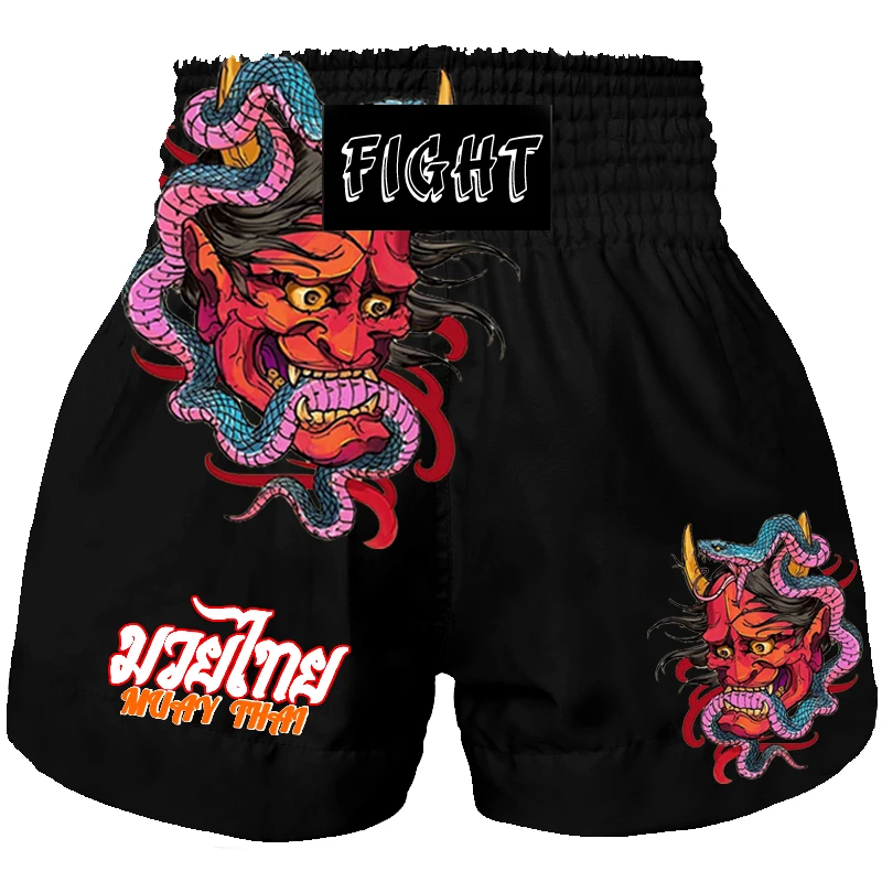 Men and women boxing Muay Thai Sports Shorts Adult sports suit set, Fitness Training T-shirt, swimsuit, MMA Brazilian Jiu-jitsu