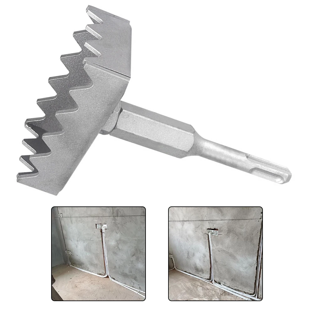 

1pc Square Hole Punch Socket Slot Cutter Precise Rectangle Cutting For Electrical Box Cutout Saw Accessories