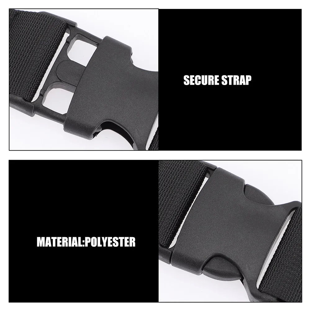 2Pcs Highchair Straps Replacement Set Polyester Baby Chair Safety Belt Adjustable Comfortable Secure Fit for Dining Chair Travel