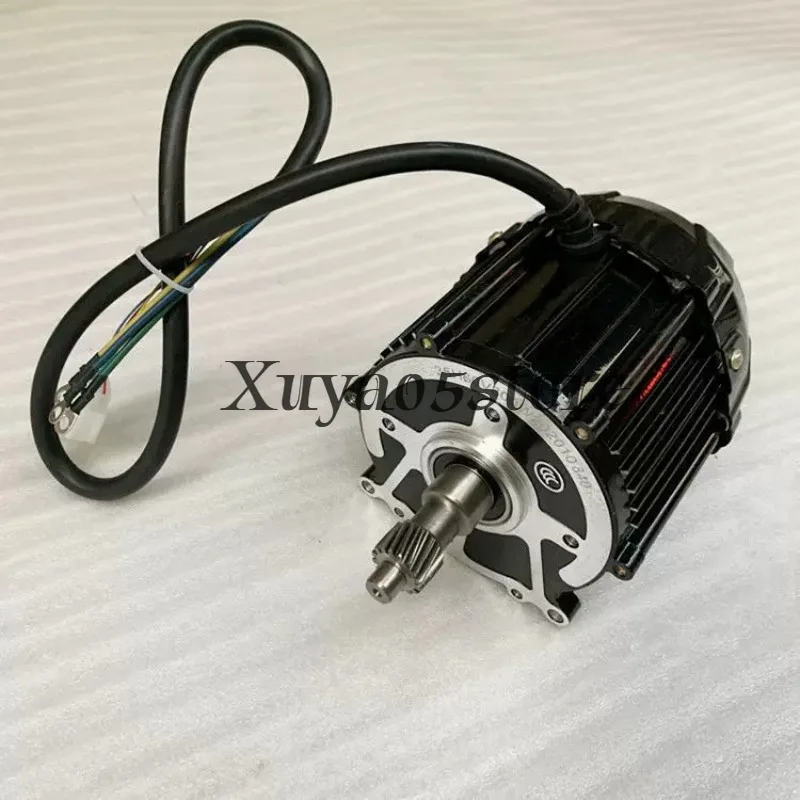 Electric tricycle motor with five holes and 16 teeth, high-speed pure copper brushless DC motor