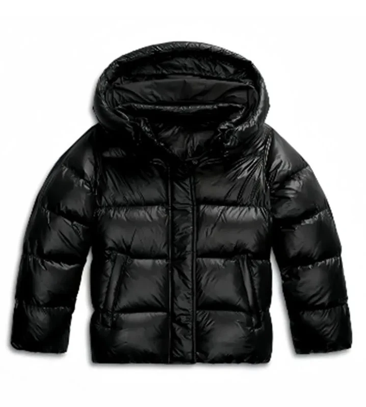 

Men's casual hooded cotton jacket