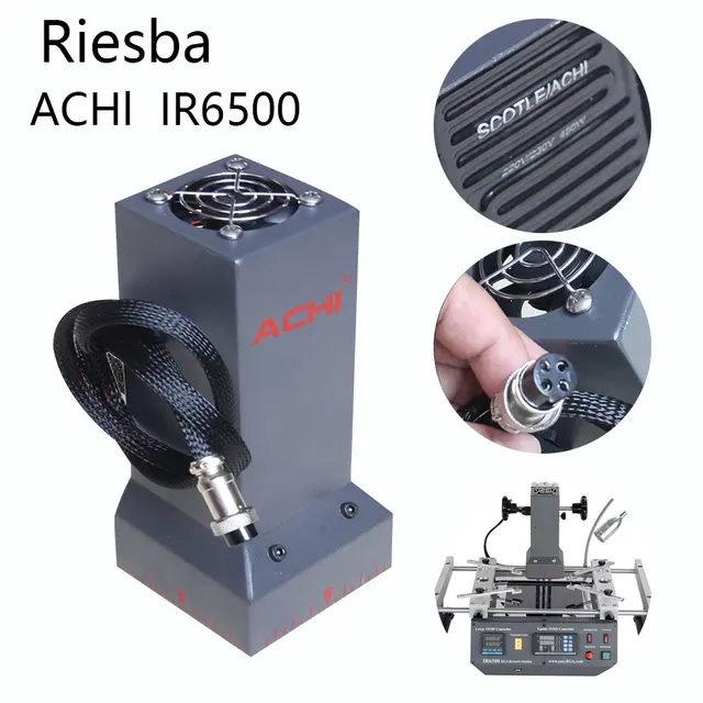 BGA IR6500 Górna głowica grzejna na podczerwień z wbudowaną płytą ceramiczną o mocy 450 W dla ACHI IR6500