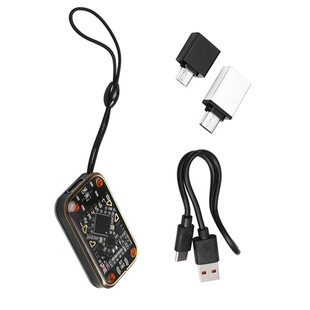 

N82R Chameleon Ultra RFID Считыватель смарт-чипов + 6XCUID-брелок/UID-карта Бесконтактный эмулятор смарт-карт 125K 13,56M декодирование