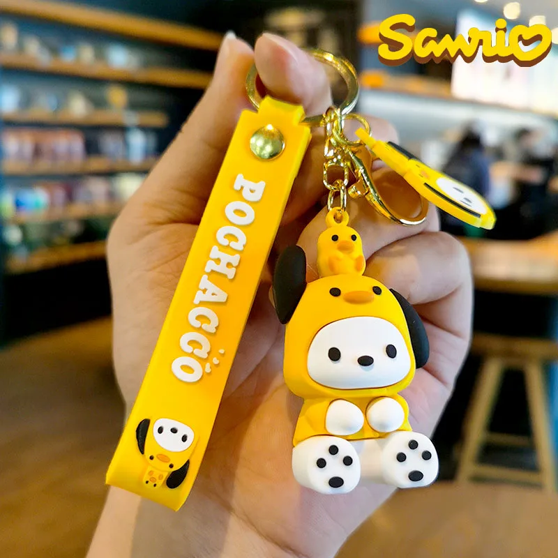 

Sanrio Hello Kitty Keychain Figure Doll Pendant Car Key Accessories Gift for Friend Keychain Accessories Car Keychain Cute Anime