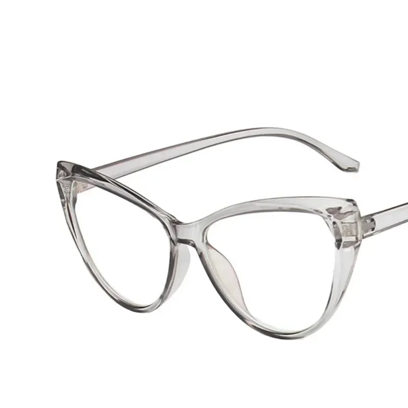 2024 Nieuwe Retro Cat Eye Brilmontuur Vrouwen Merk Vintage Trend Anti-Blauw Licht Bril Transparant Frame Bijziendheid Brillen О www