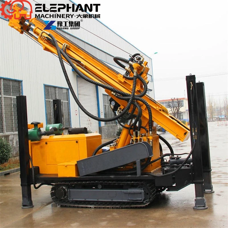 200m Air Water Dual Purpose Water Well Drilling Rig For Deep Well Drilling