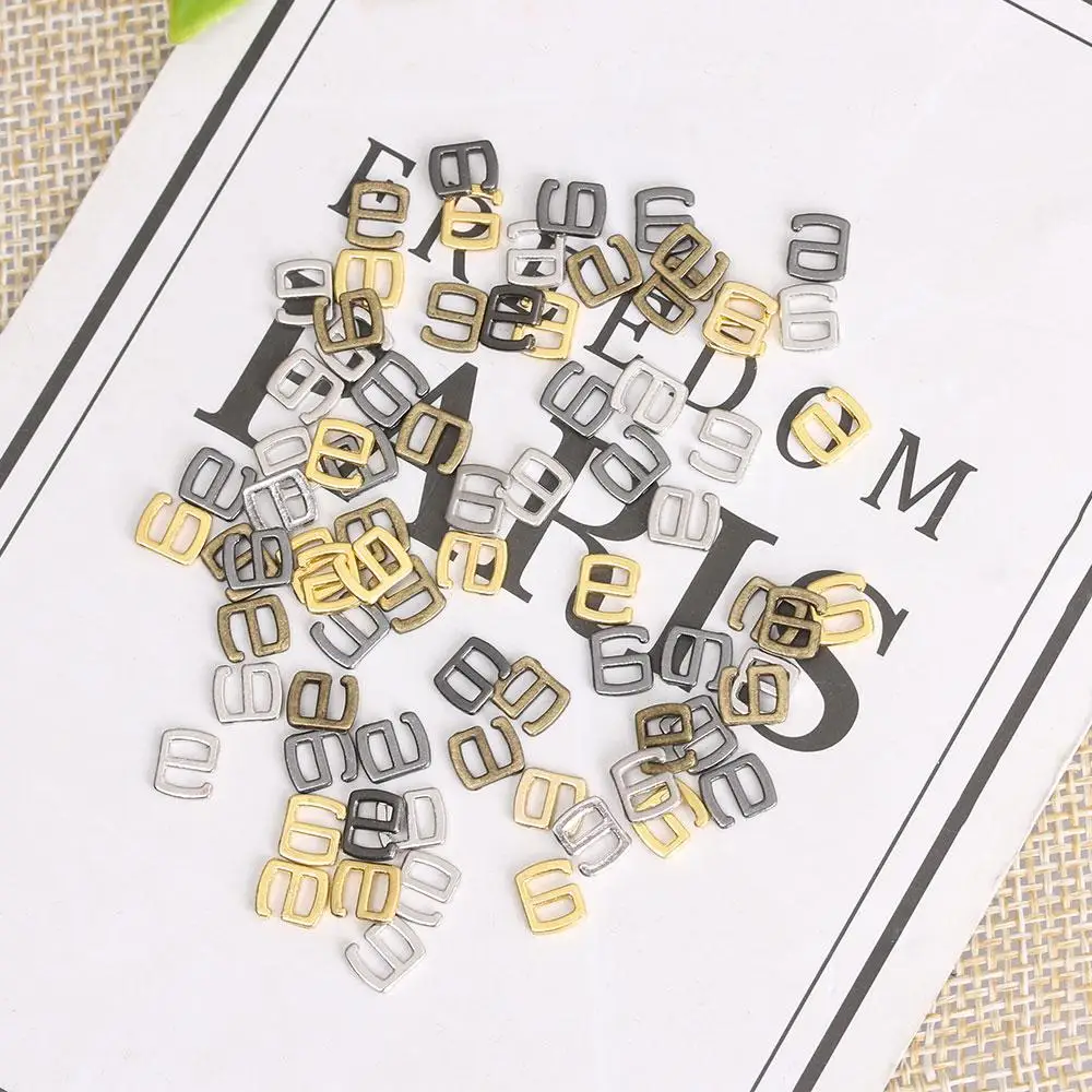 Adjustment Clips Mini Ultra-small Cothes Shoes Parts Tri-glide Buckle Belt Buttons  Bags Accessories Diy Dolls Buckles