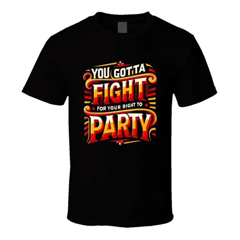

You Gotta Fight For Your Right To Party T Shirt