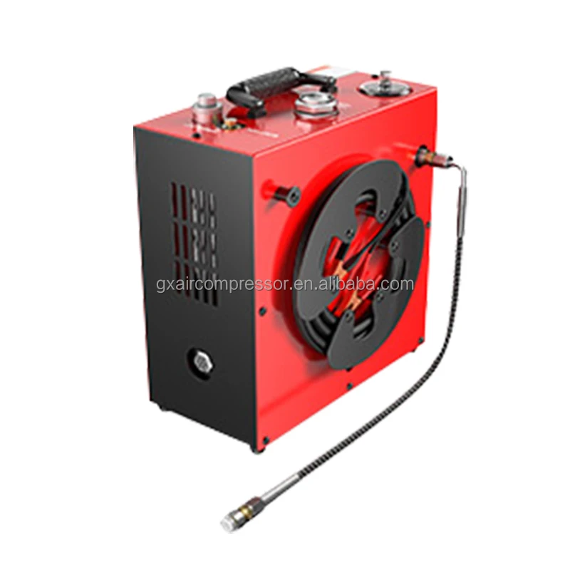 GX-E-CS4 Oil Free Scuba Diving Air Compressor 220v 4500 Psi High Pressure Electric  Pcp for Diving for Hunting Air Compressor