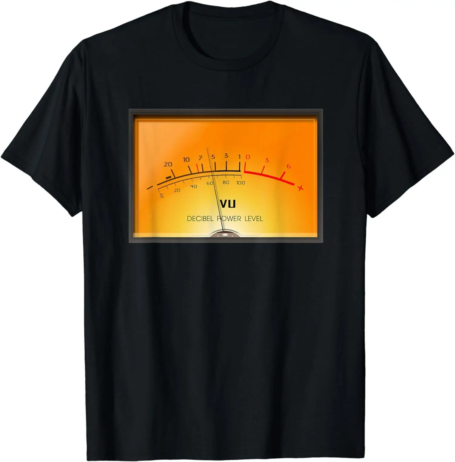 NEW LIMITED Vintage Audio Engineer Recording Studio Volume VU Meter Shirt S-5XL