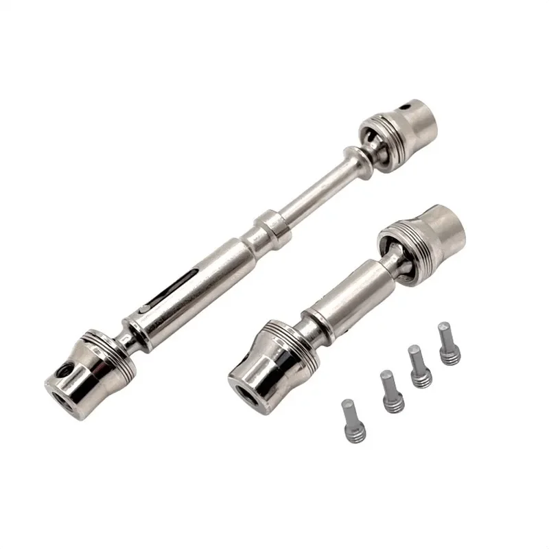 

MJX 1/12 H12Y/H12Y+ RC Car Metal Upgraded Hardened Front/Rear Driveshafts - 1144 Steel Quenched HRC45
