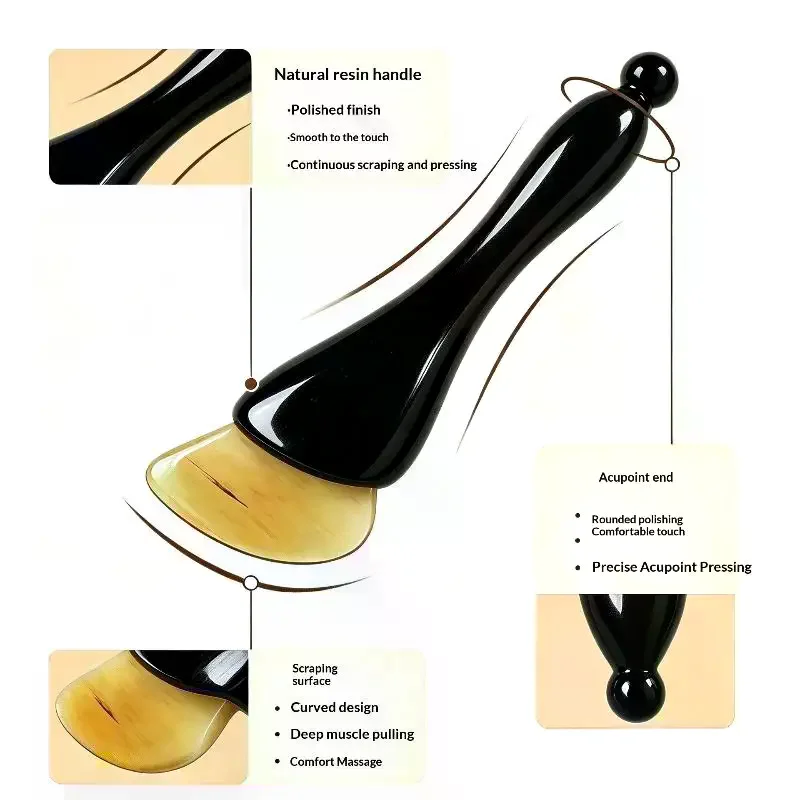 Body Massage And Lifting Female Home Massage Tools Bedroom Supplies Facial Massage Care Stick Multiple Usage Methods 1Pcs