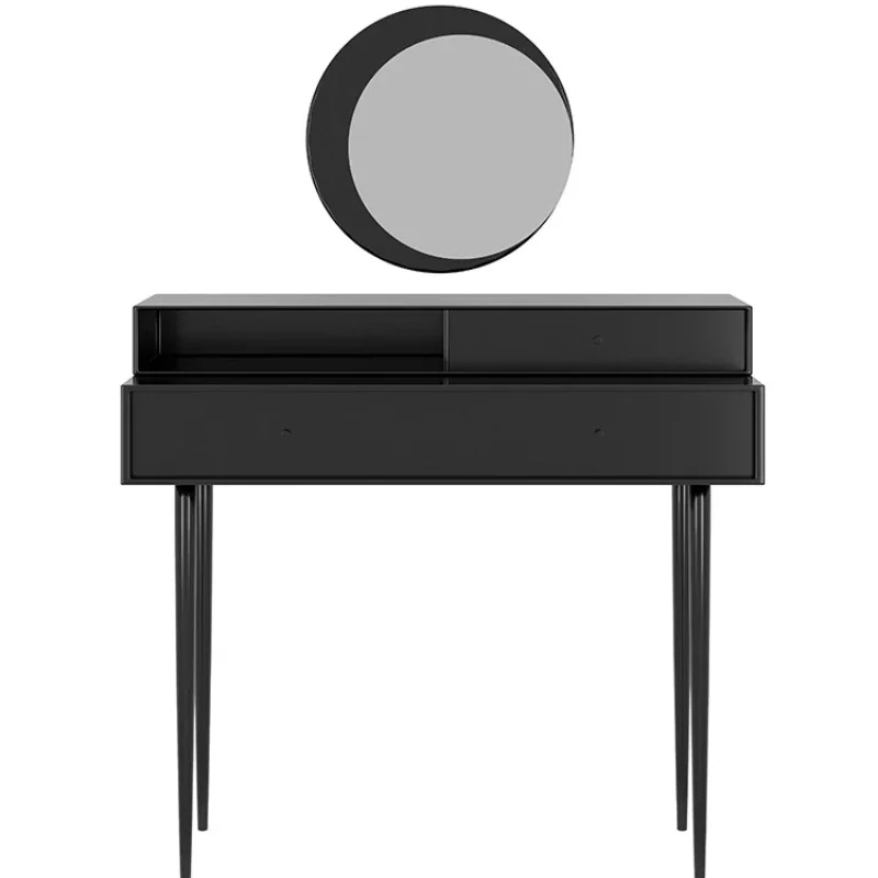 

Simple classic red dresser, bedroom makeup table, storage box, dressing table, solid wood light luxury atmospheric table