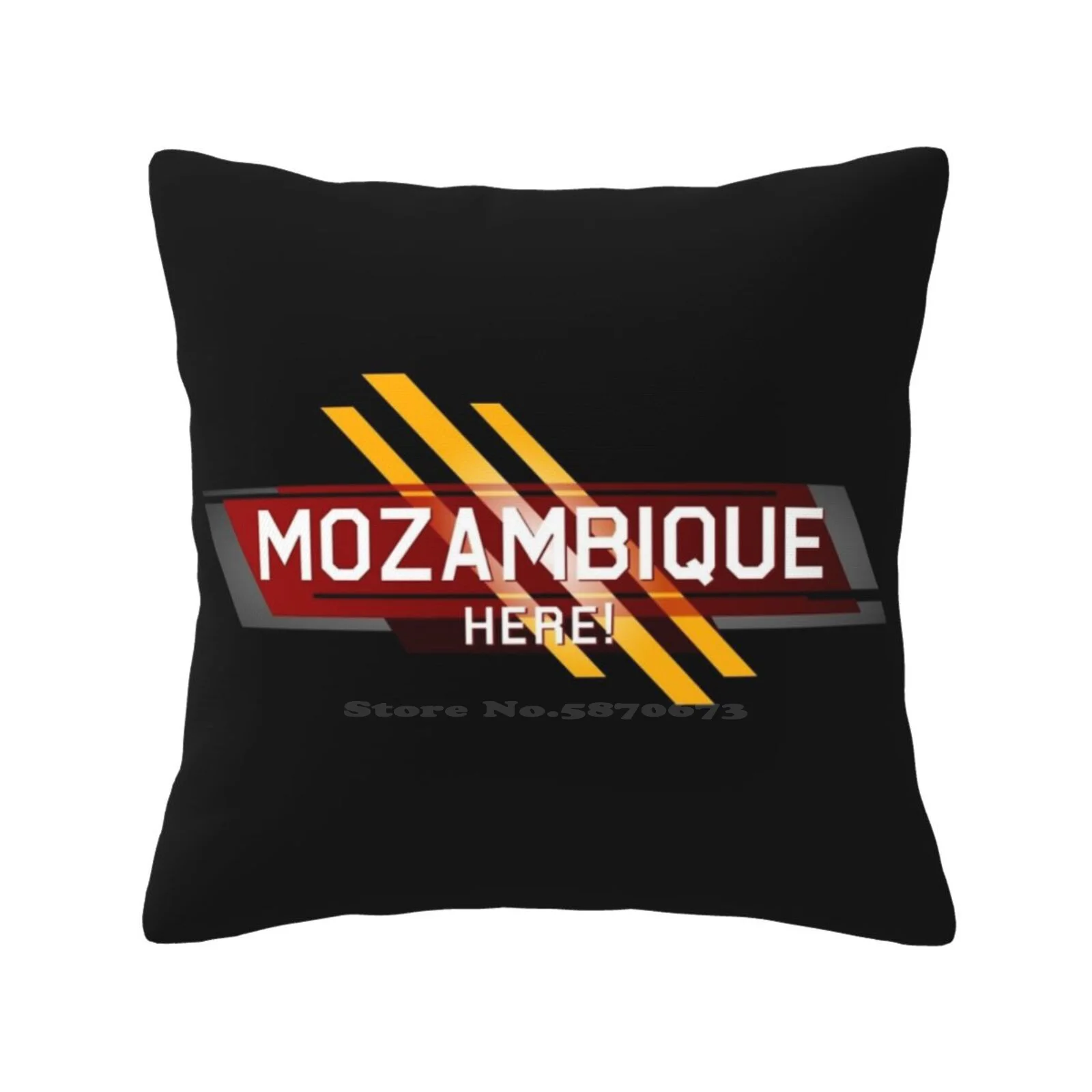 Mozambique Here! Throw Cushion Pillow Cover Mozambique Here Apex Legends Gamer Series X Shooter Lifeline Bangalore Octane