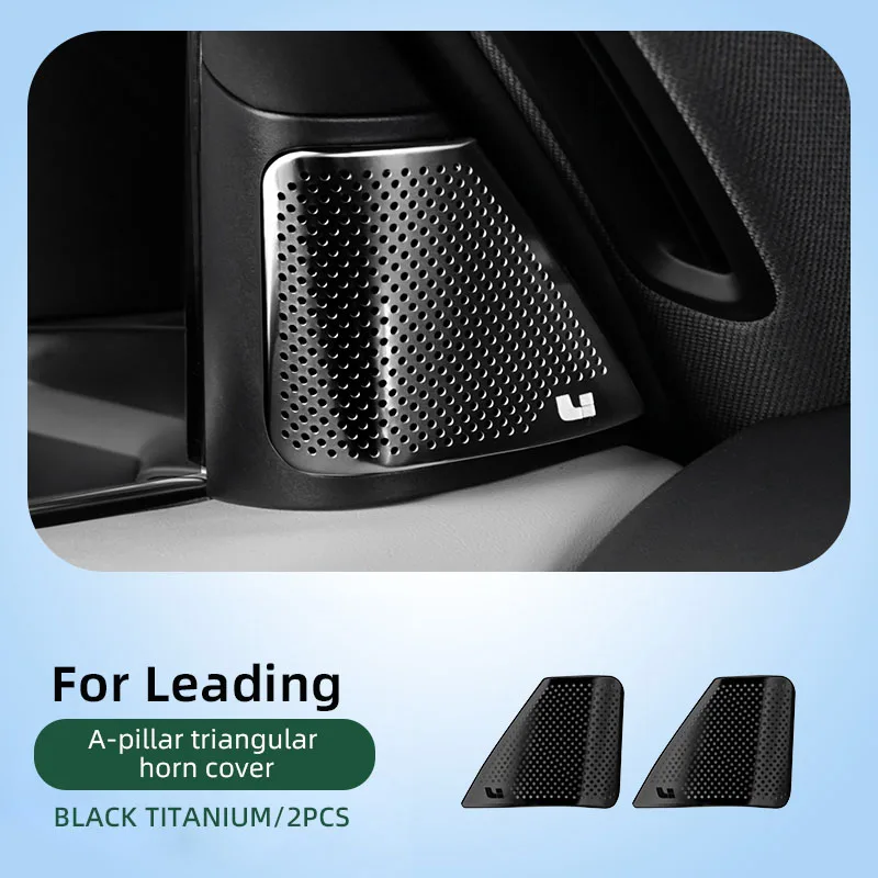 

Suitable For LiXiang L7 L8 L9 2022-2023 Car A-pillar Horn Cover Scratch Resistant Speaker Triangular Horn Cover Auto Accessories