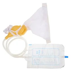 Men's Urinal Skin-friendly Urine Bag Collector Wearable Patient Supply Urinary Drainage Breathable Collection Pouch