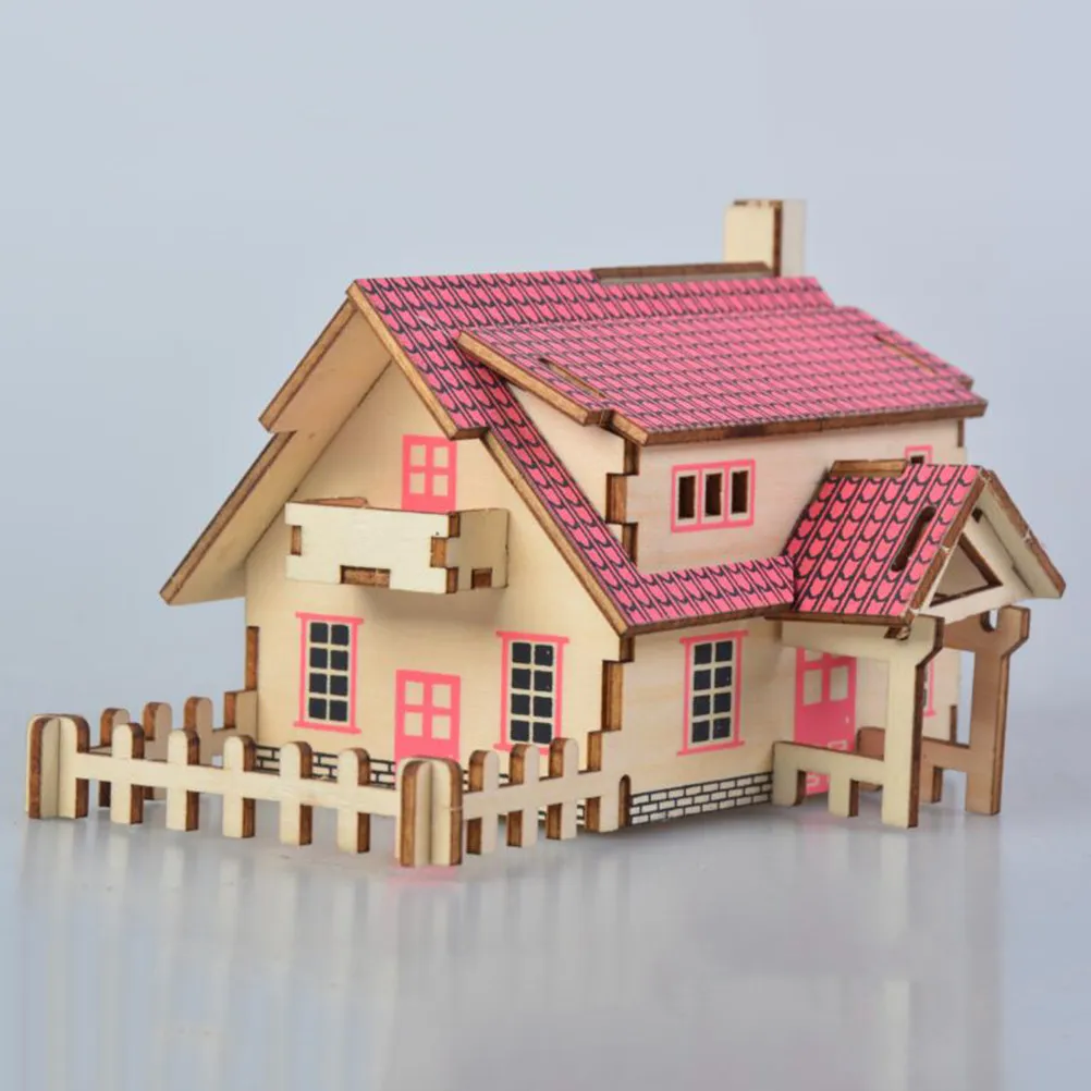 Rompecabezas de Madera 3D de 1 Pieza, Juego de Mesa Creativo y Educativo para Niños y Adultos, Decoración para el Hogar, la Oficina y la Habitación, Mejora la Creatividad