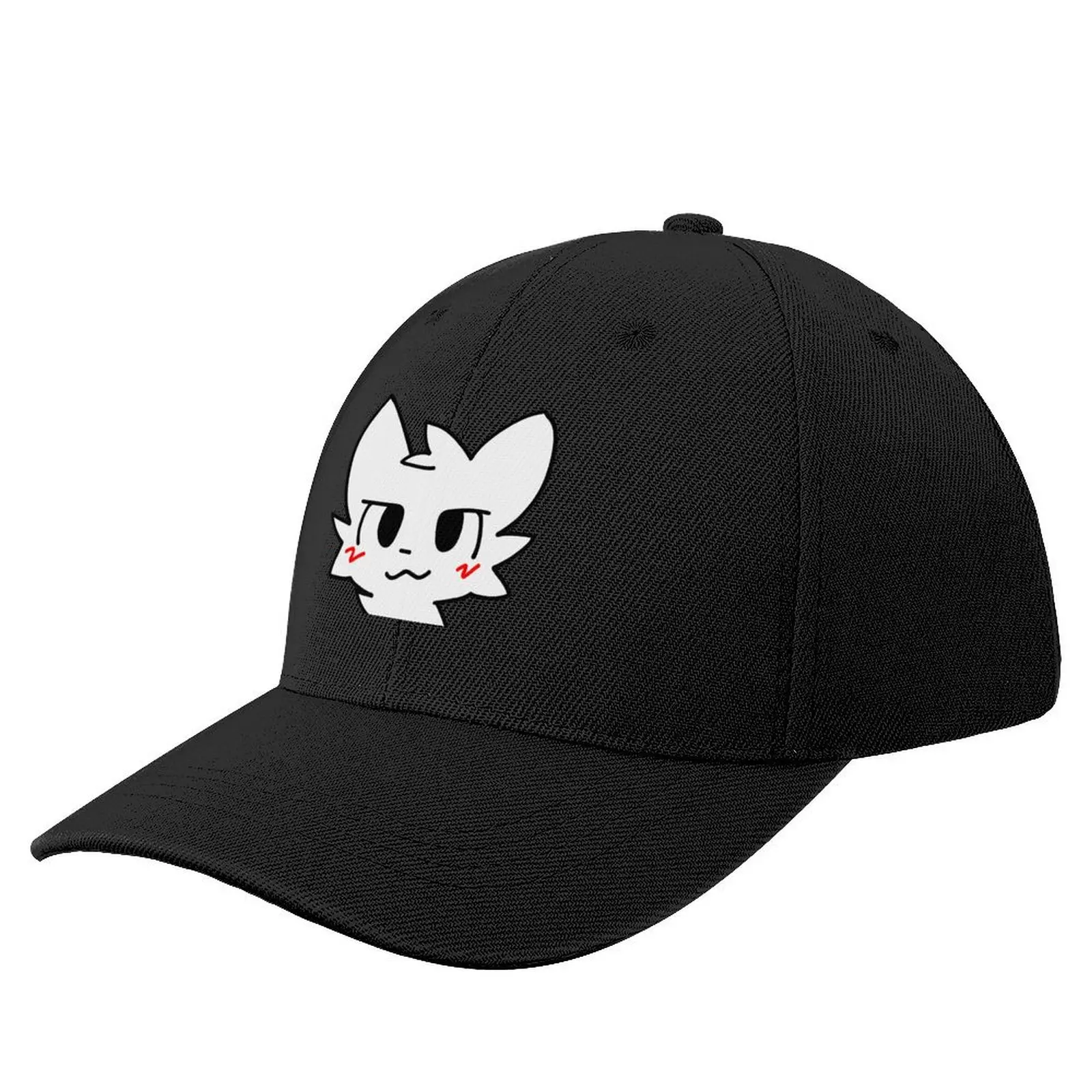 Blushing cat Baseball Cap Icon Snap Back Hat Men Hats Women's