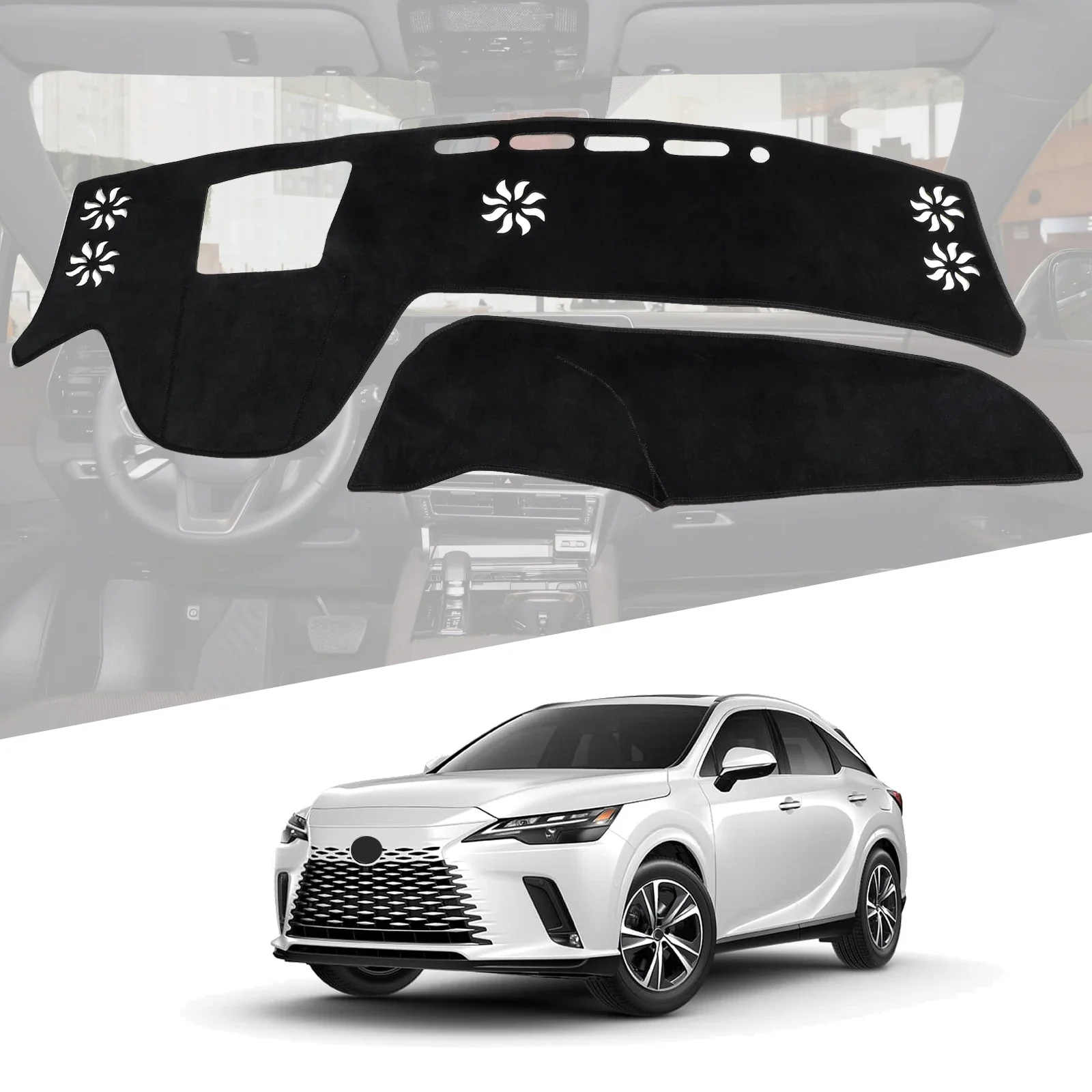 

for Lexus RX 2023 2024 Dashboard Cover Pad Dash Mat Dashmat Accessories Anti-Slip Sunshade Protective Carpet