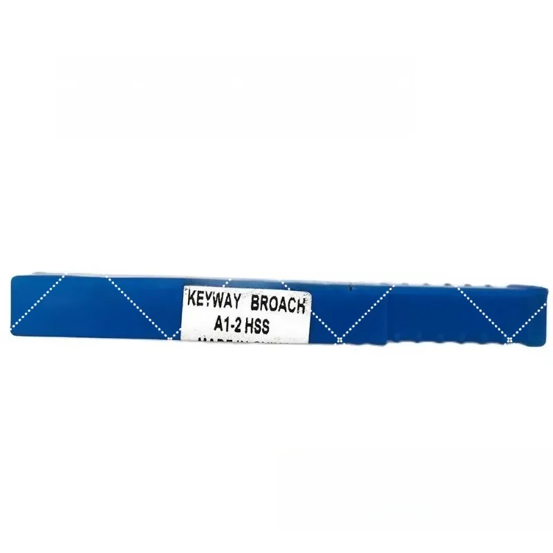 2mm Push-Type Keyway Broach, A1 Metric Size HSS Keyway Cutting Tool Knife for CNC Router Metalworking
