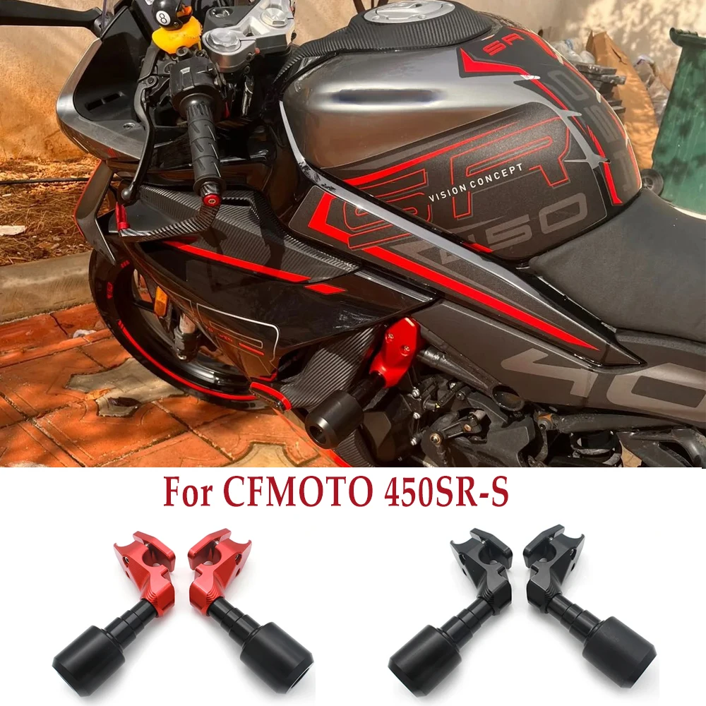 

2024 450SR-S FOR CFMOTO 450SRS 450SR Motorcycle Engine guard Frame slider Crash pads Fall protection 450SR-S Accessories 450SR