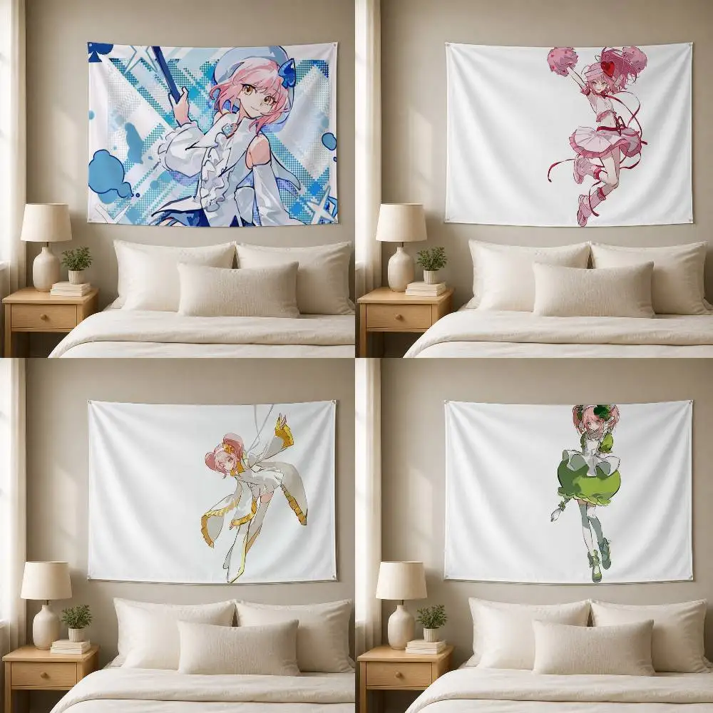 Shugo Chara Decorative Hanging Flag with Grommets for Garage Bedroom Dorm Wall Decor