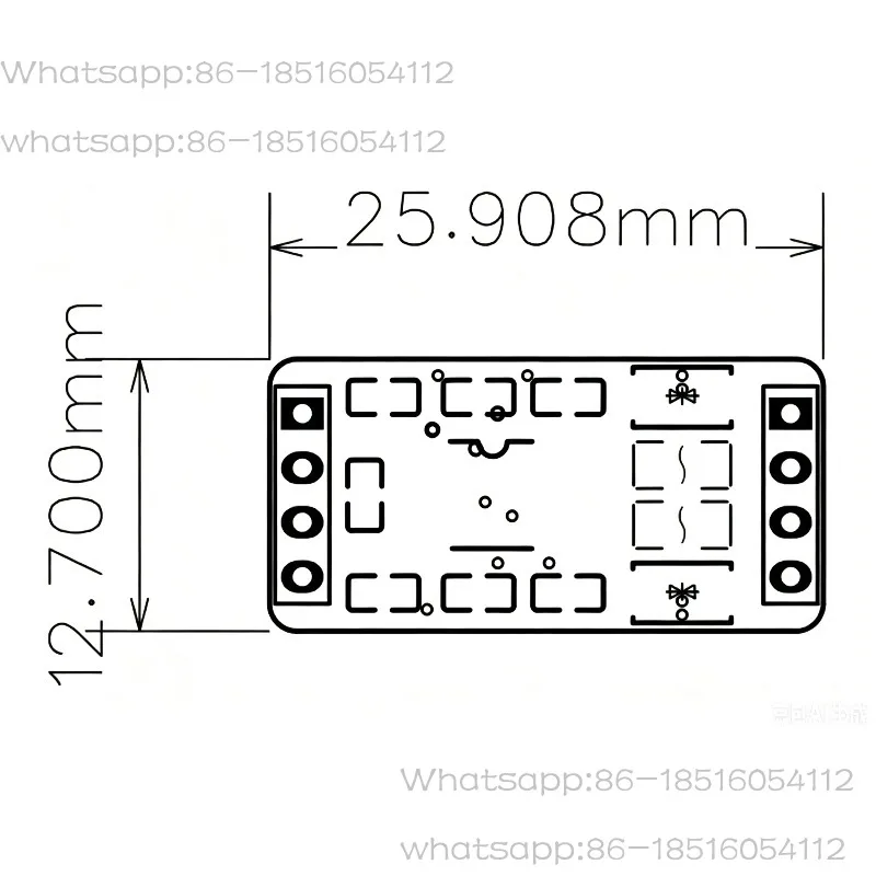 TTL Serial Port to RS232 Full-duplex Serial Port Module, 3232 Chip, TVS Electrical Protection