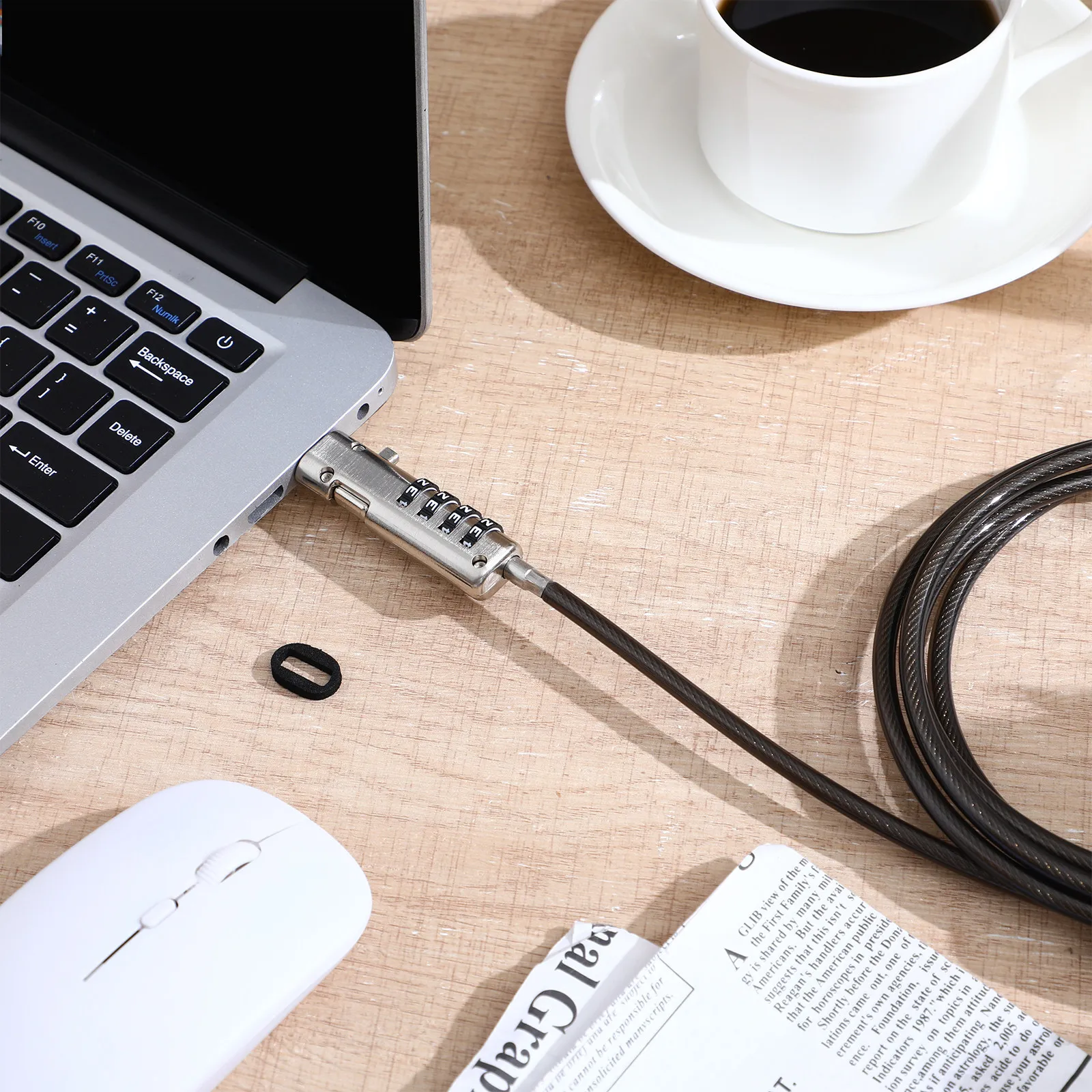 Candado de Seguridad para Port - Cable Lock Laptop reseña y precio