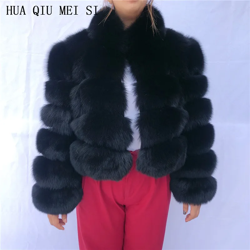 Mulheres casaco de inverno 100% natural fox fur coat zipper se transforma em fox fur vest fur coat natural fur coats real fur jacket fur vest