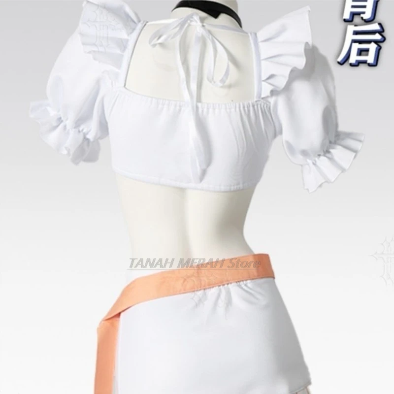 

Godgirl O New Anime Lottery Eileeg Maid Outfit – Adult Woman Sexy Carnival Halloween Suit, Headwear & Wig, Cosplay Costume