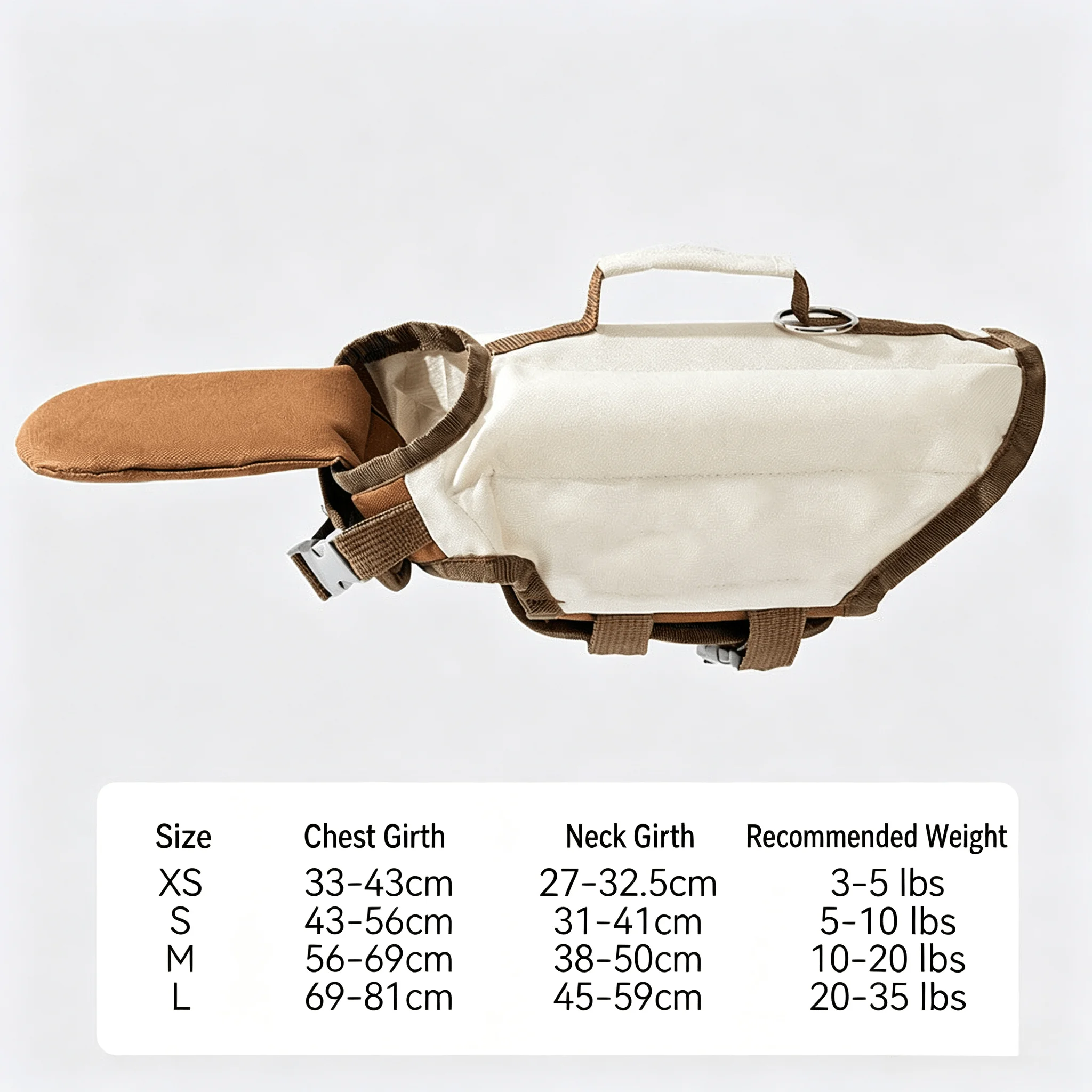 Pet Safety Dog Life Jacket with Lift Handle Breathable Flotation Coat for Swimming Pool Beach Water Training for Small to Medium view 2