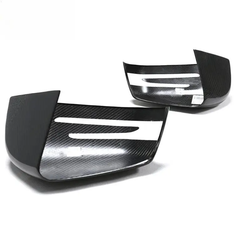 Dry Carbon fiber mirror housing Reverse mirror cover Car decoration for Mercedes-Benz A B C E S CLA CLS GLA/K chiptype