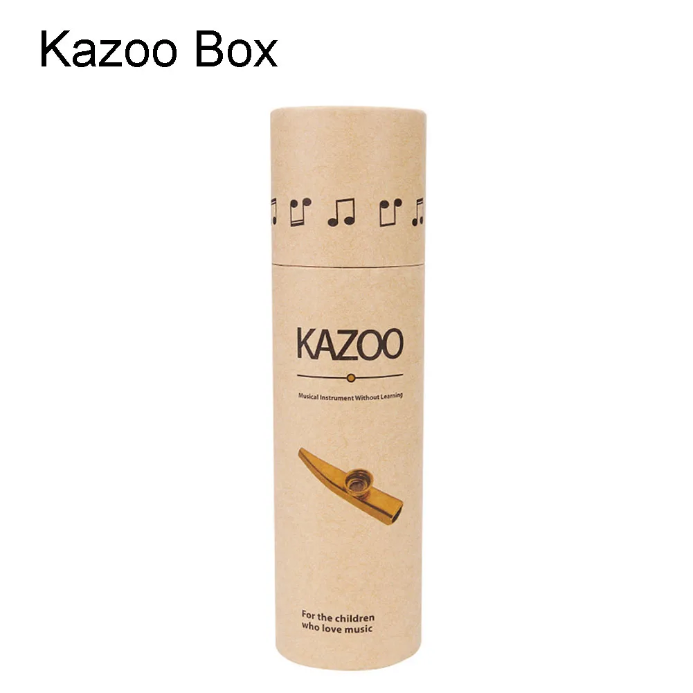 

Коробка для хранения бумаги Kazoo, держатель для подарков, детали инструментов, музыкальные подарки, портативный 15,5*4,35*4,35 см, 1 шт., легкий вес