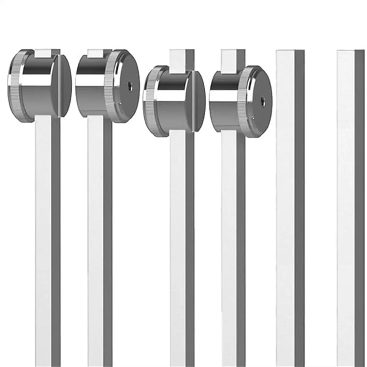 FTGT-Resonance Tuning Forks for Healing Set,Aluminum Alloy Tuning Fork 128Hz,136.1Hz,256Hz,384Hz,512HZ &Hockey Puck Activator
