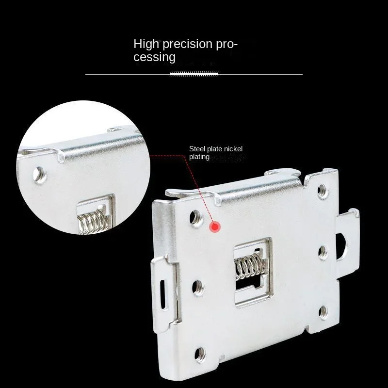 Solid state relay card guide rail type base dedicated to solid state relay card guide rail