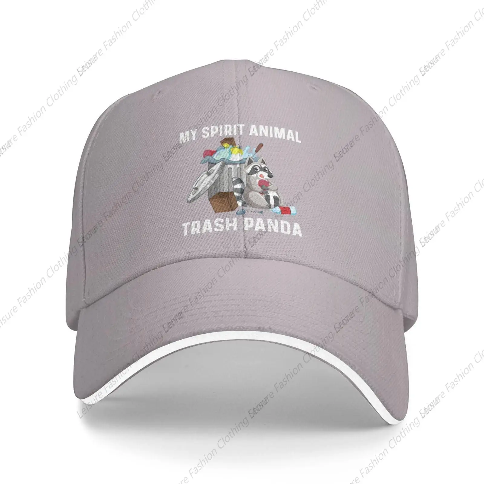 

My Spirit Animals Trash Panda Hat for Men Baseball Cap with Design Hats