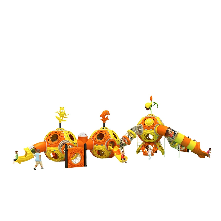 Equipment Climbing Toddler Crawling Net Rope Tunnel Pipe Slide Kids Outdoor Playground Equipment for Children