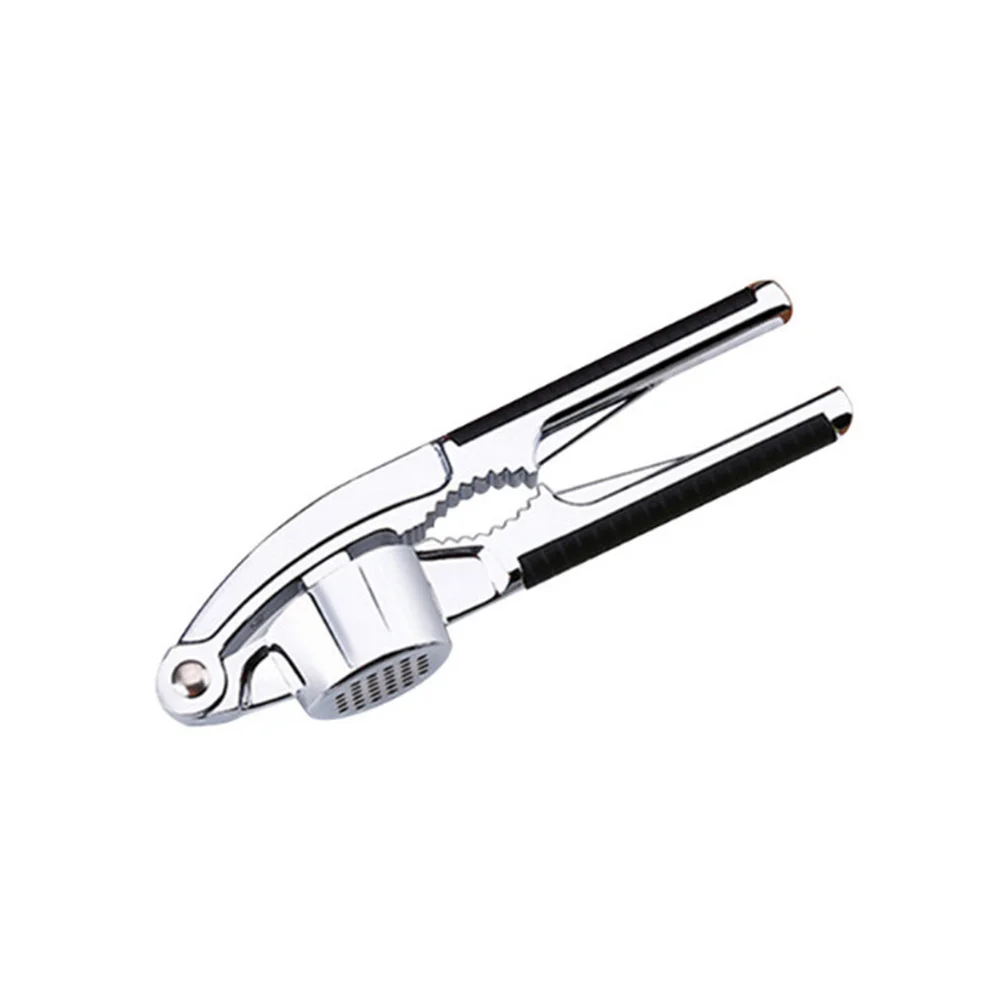 

Garlic Ginger Press Mincer Crusher Chopper Black Commercial Grade Rustproof Easy to Clean Garlic Press Mince Crusher