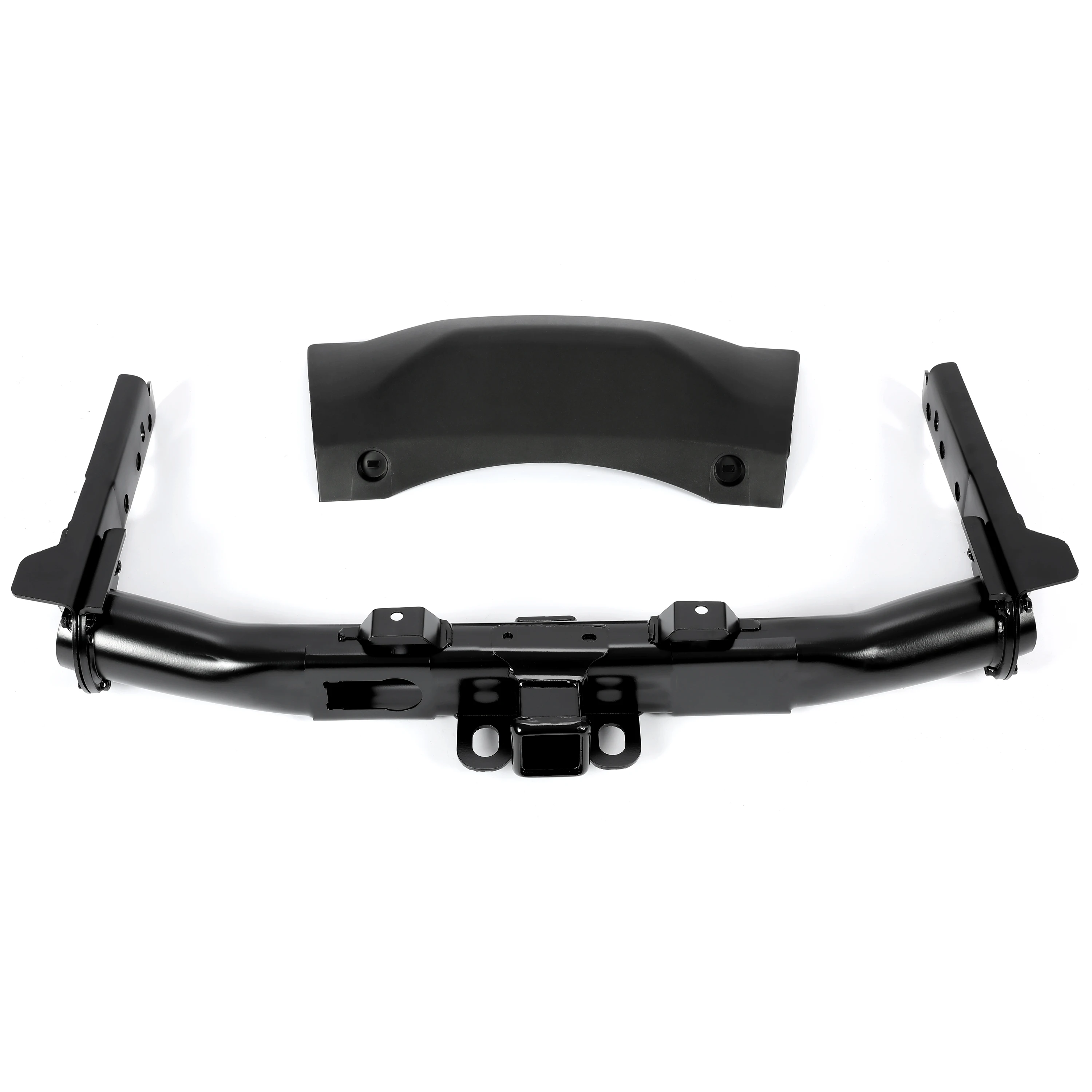 Attelage de remorque classe 4 de 10 000 lb avec cache de protection pour Dodge Durango 14-19