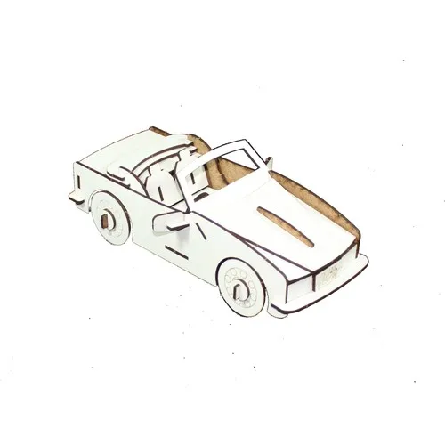 

Joy And Toys 3D Wooden Puzzle-Car