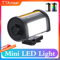 TTArtisan Mini Magnetic LED Light for Humanities Photography Live Streaming 0.5W Fill Light with Cold Shoe Mount CRI 95+