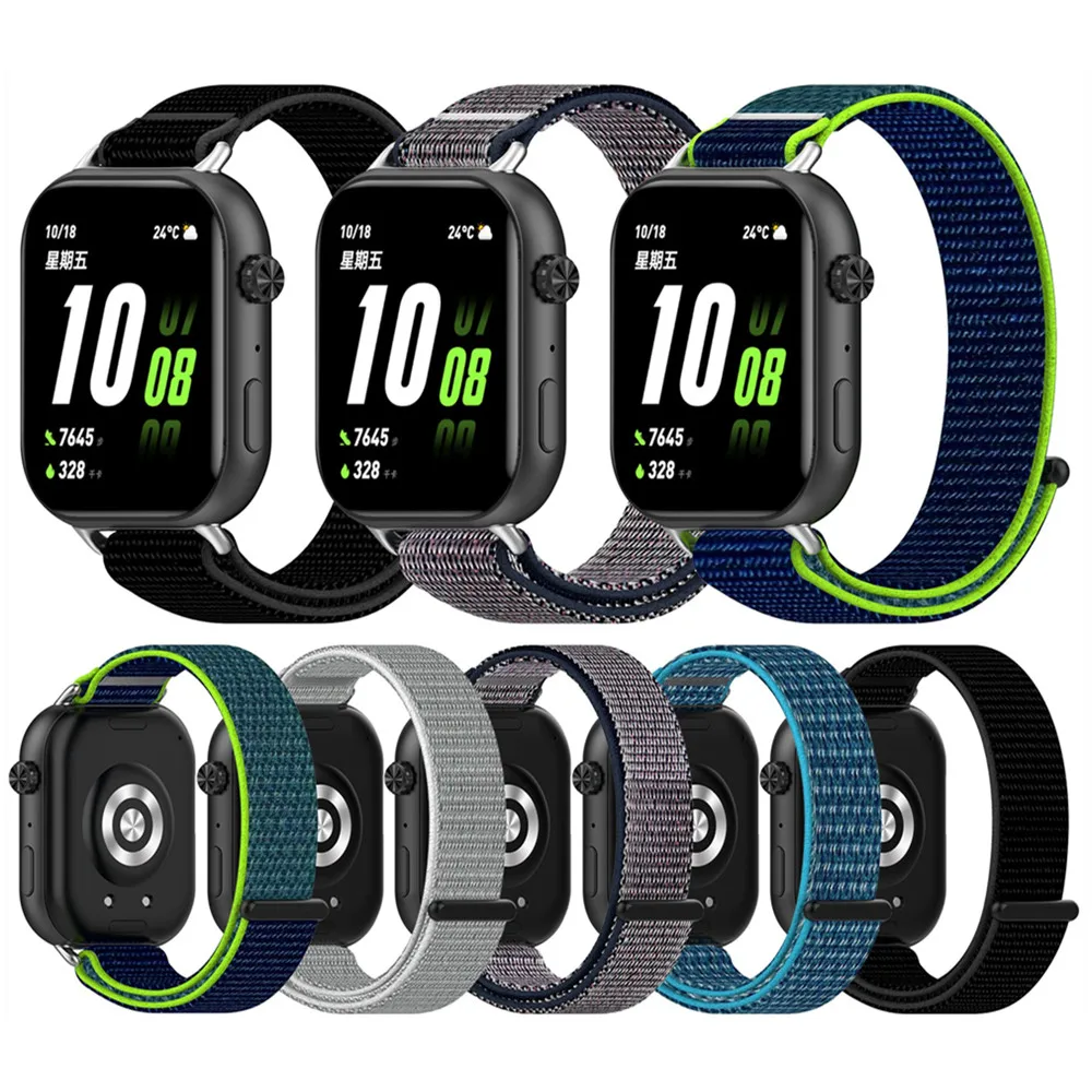 Honor Choice ROSSINI 2i 시계 스포츠 손목밴드에 적합한 우븐 캔버스 스트랩