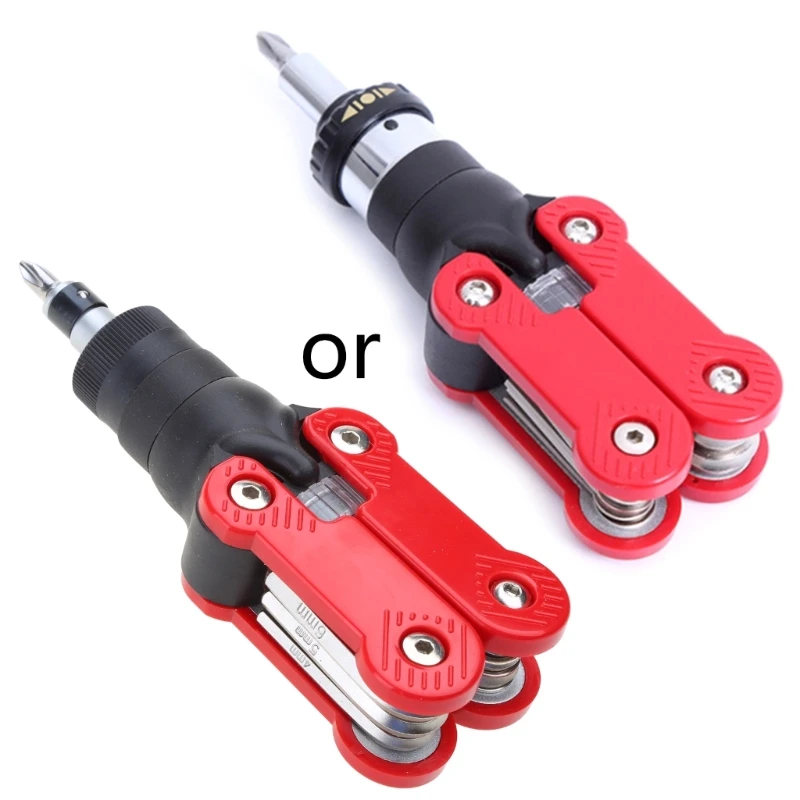 

15 in 1 Portable Ratchet Screwdriver with Large Torque Made of High-quality Metal Material Power Tools TOP ones