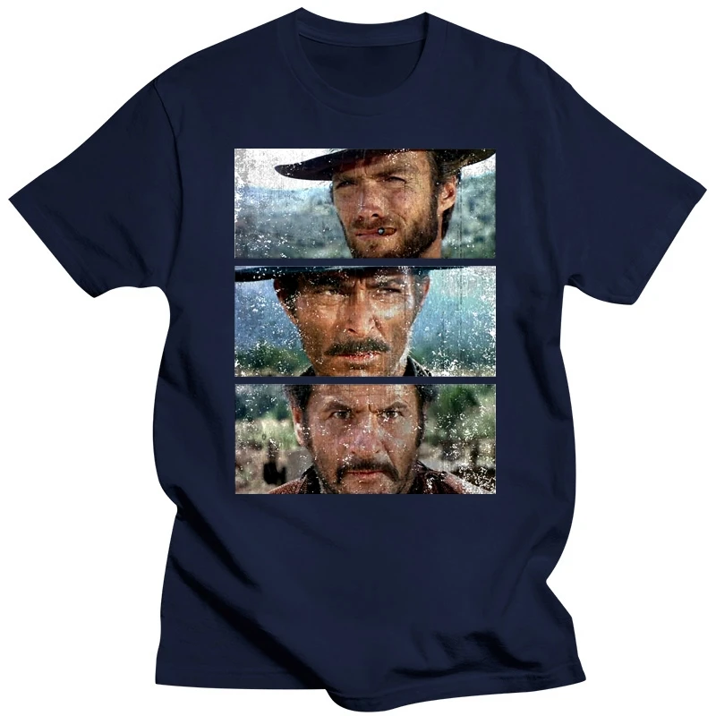 THE GOOD THE BAD AND THE UGLY II T-SHIRT - Italo Western Eastwood Cowboy T Shirt(1)