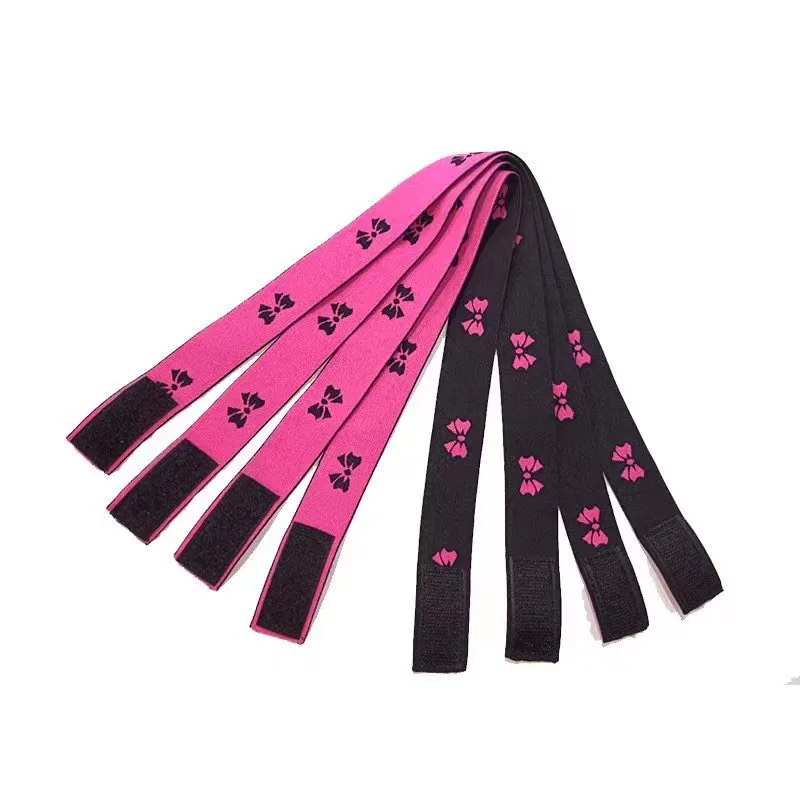 10 قطعة/packWig عقال مطاطا قابل للتعديل وهمية عقال جديد ملون الوردي الأرجواني شعر مستعار الفرقة شعر مستعار رباط رأس مطاطي 3 سنتيمتر حواف #1