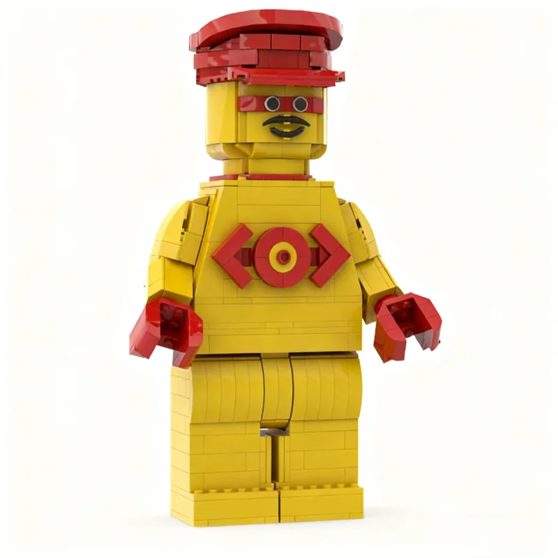 780 個 MOC スーパーステーションマスターマキシフィギュアモデルビルディングブロック建築クリスマスギフト組み立ておもちゃアイデア子供の誕生日