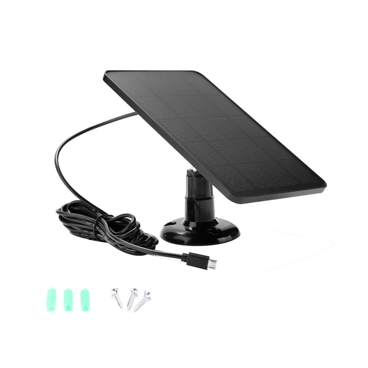 4W 5V Zonnecellen Oplader Usb Opladen Draagbare Zonnepanelen Voor Beveiliging Camera/Klein Huis Licht Systeem