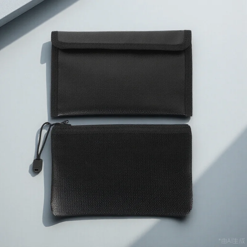 

2 шт. огнестойкие сумки для файлов, водонепроницаемые сумки для хранения документов, портативный органайзер для файлов, безопасный огнестойкий документ на молнии