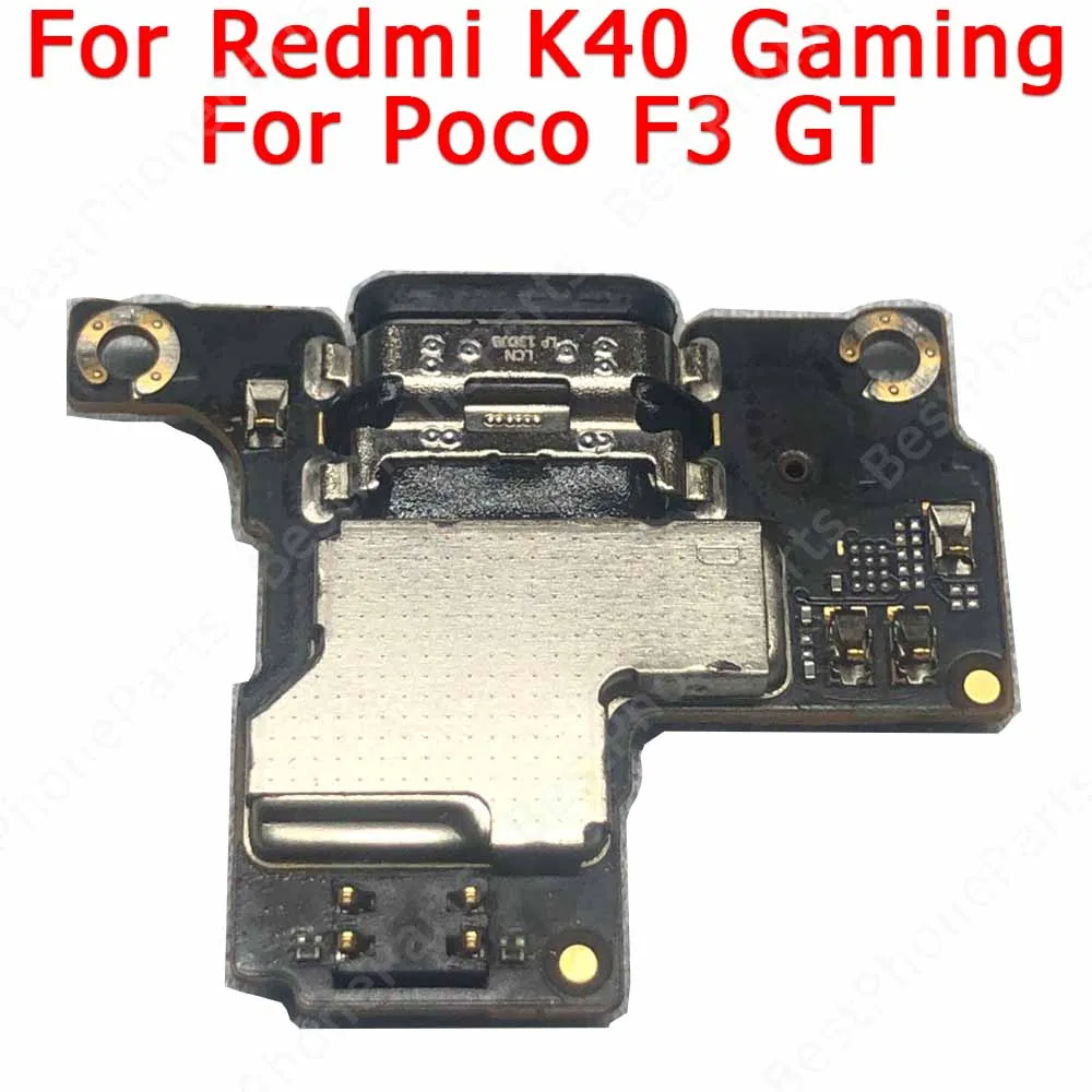 샤오미 미 포코 F3 GT 레드미 K40 용 충전 포트, 게임용 충전 보드, USB PCB 도크 커넥터 교체 예비 부품